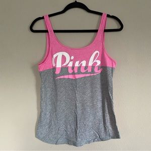 VS PINK Logo Tank Top